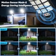 thumbnail image 3 of Farolas solares con sensor de movimiento CNOIJUTS 30000LM 6500K, 3 of 7