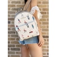 thumbnail image 2 of Michael Kors Jet Set Adina Medium Backpack Signature Bright White MK Multi, 2 of 4