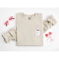thumbnail image 5 of Be My Boo Sweatshirt, Ghost Sweater, Valentines Day Hoodie, XOXO Sweatshirt, 5 of 5