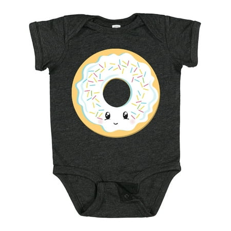 

Inktastic White Donut Gift Baby Boy or Baby Girl Bodysuit