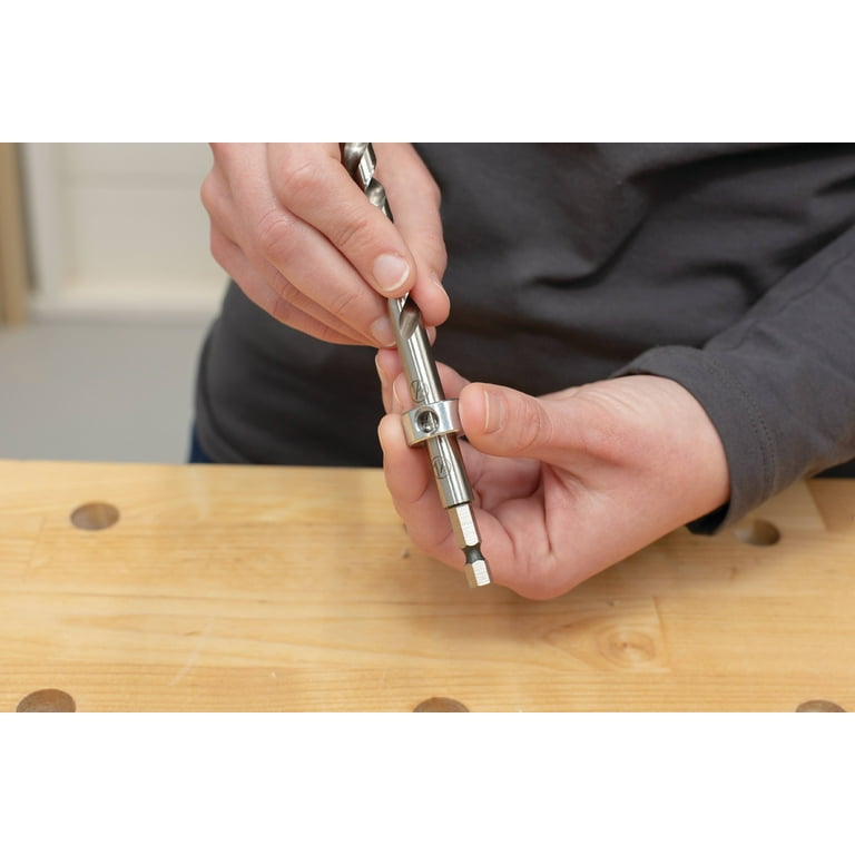 Kreg KPHA308 Easy Set Pocket Hole Drill Bit with Stop Collar