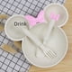 thumbnail image 5 of Juego de regalo para jardín de infantes Cuenco y plato para niños Plato de cena para niños de tres piezas Vajilla de paja de trigo Plato de cena dividido, 5 of 5