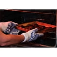 thumbnail image 3 of Guantes de aislamiento térmico de aramida guantes de silicona antiescaldaduras guantes de barbacoa resistentes a altas temperaturas, 3 of 7