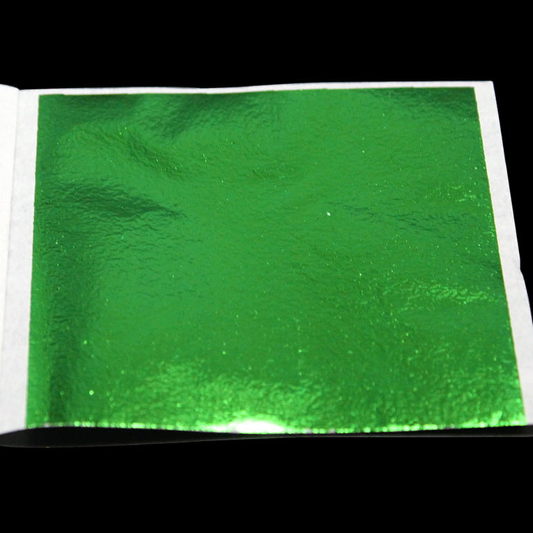 Foil Paper Imitation Gold Foil Paper Shiny Gold Foil Craft Decoration Color  Foil Paper 8x8.5cm 50pcs (Purple)