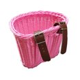 thumbnail image 4 of Cesta de ratán Cesta de ratán sintético Cesta de almacenamiento Cesta de bicicleta para niños Cesta de la compra Cesta de almacenamiento lavable, 4 of 5