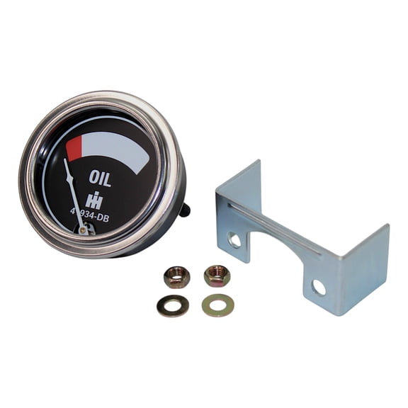 Oil Pressure Gauge (0-75 PSI) Fits International Tractor 41934DB