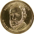 thumbnail image 1 of 2012 P Benjamin Harrison Presidential Dollar BU Uncirculated $1 Coin, 1 of 4