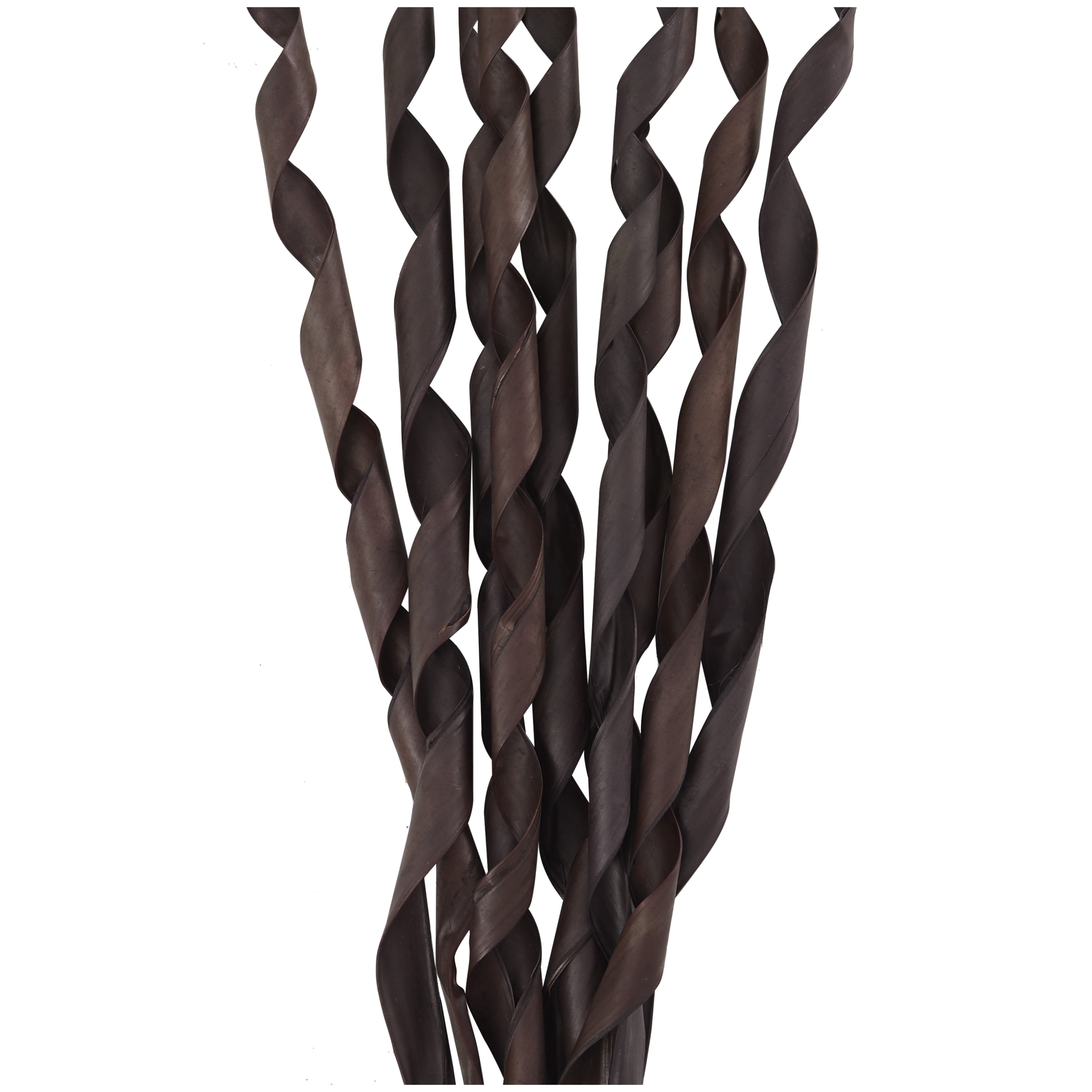 45" Tall Rolled Palm Leaf Natural Foliage Palm Leaf Bouquet, by DecMode