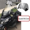 thumbnail image 2 of Transparent Färg Universal Motorcykel Justerbar Vindruta Förlängning Vindruta Spoiler Deflektor, 2 of 5