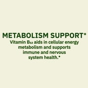 Spring Valley Vitamin B12 Supplement Timed-Release Tablets for Metabolism Support, 1000 mcg, 60 Count
