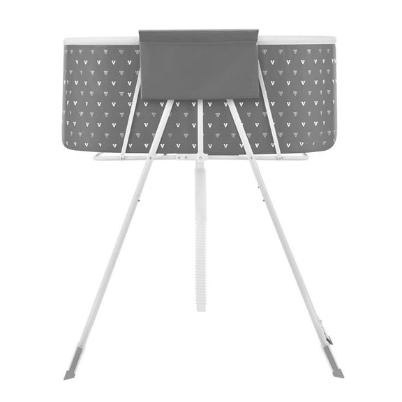 Foldable Dog Bathtub Elevated Grey Shower Station for Small & Medium Dogs & Cats