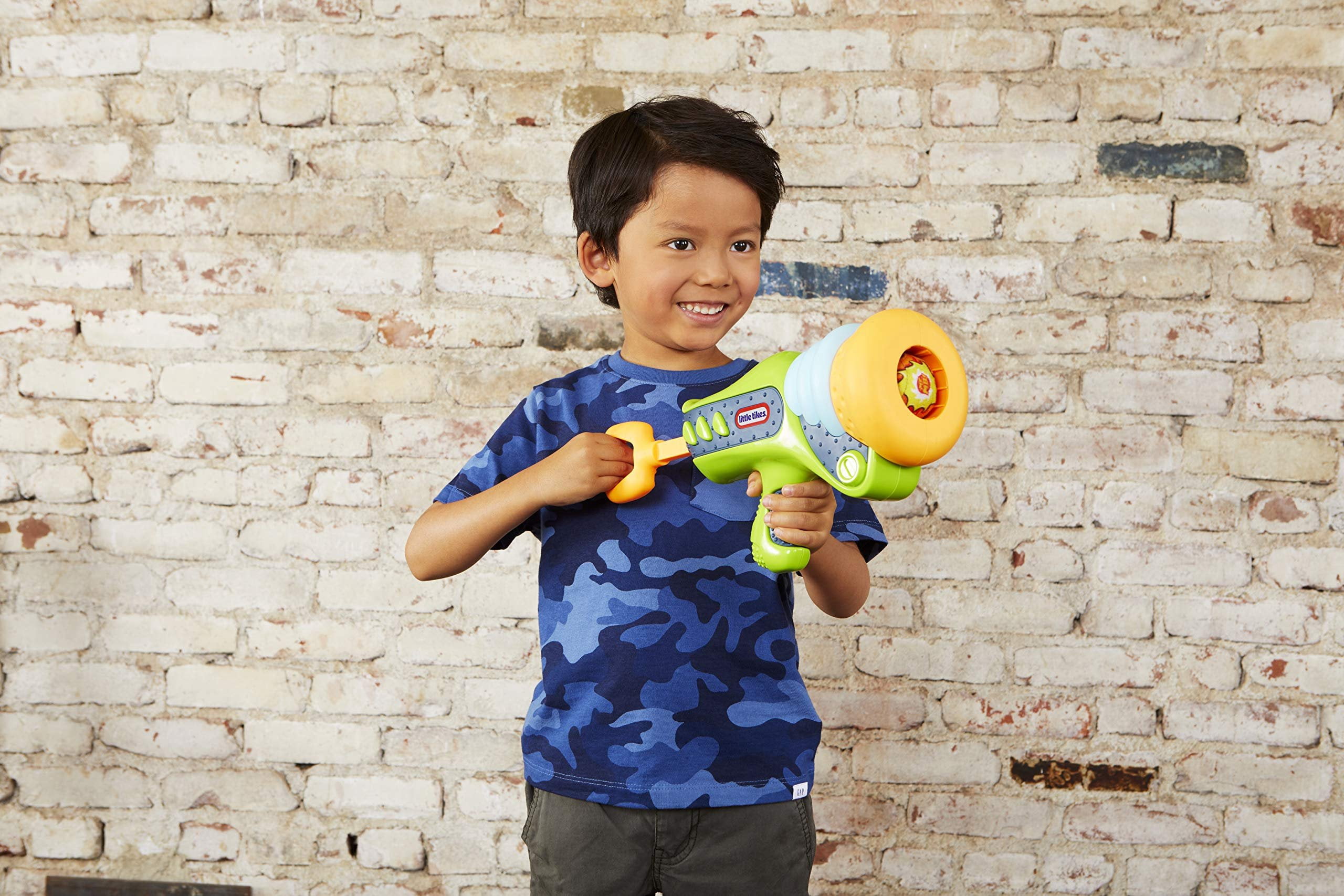 Mighty Blasters Boom Blaster Toy Blaster with 3 Soft Power Pods by Little Tikes