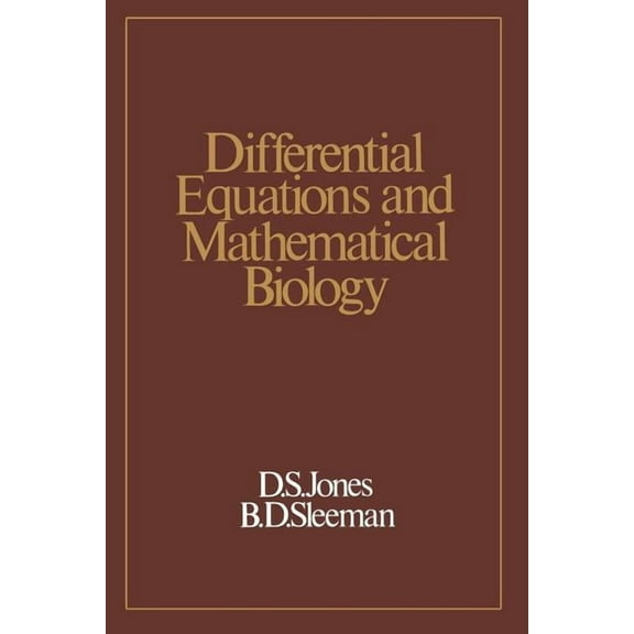 Differential Equations and Mathematical Biology, (Paperback)