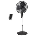 thumbnail image 1 of Ventilador de pedestal Lasko S16612 oscilante de 4 velocidades con control remoto de 16 pulgadas, 1 of 9