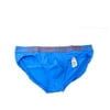 Calvin Klein Original Men's Underwear Microfiber Hip Brief Blue Logo