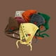 thumbnail image 4 of Gorro tejido con orejas, calentador Retro hecho a mano, estilo Ins para Otoño e Invierno, accesorios femeninos bonitos, 4 of 5