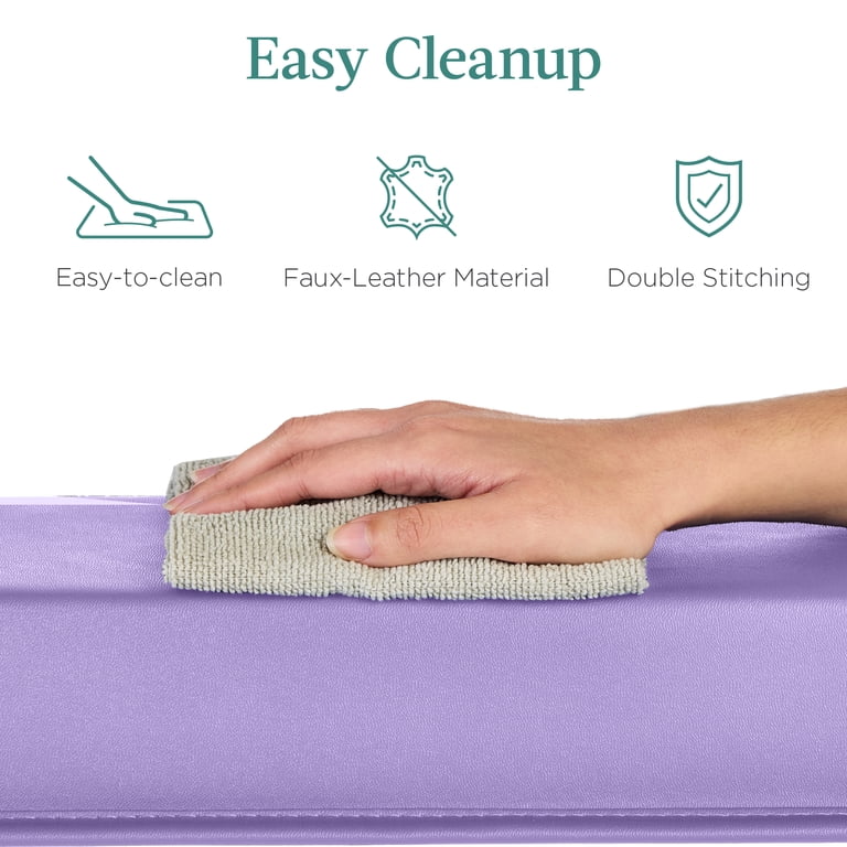 Best Choice Products 8ft Folding Floor Balance Beam, Purple photo 4