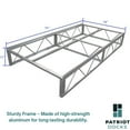 thumbnail image 4 of Patriot Docks 4'x8' Aluminum Dock Frame Assembly (10800), 4 of 5