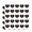 Clear, variant on It's a Date Funny Humor Heart Shaped Planner Calendar Scrapbook Craft Stickers