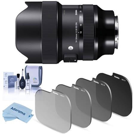 UPC: 0192223141858 | 14-24mm f/2.8 DG DN ART Lens for Leica L  Bundle with Haida Rear Lens ND Filter Kit  Cleaning Kit  Cleaning Cloth