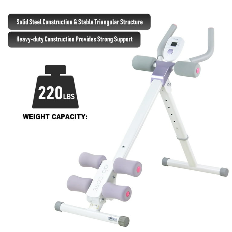 leikefitness Height Adjustable Ab Trainer Abdominal Whole Body