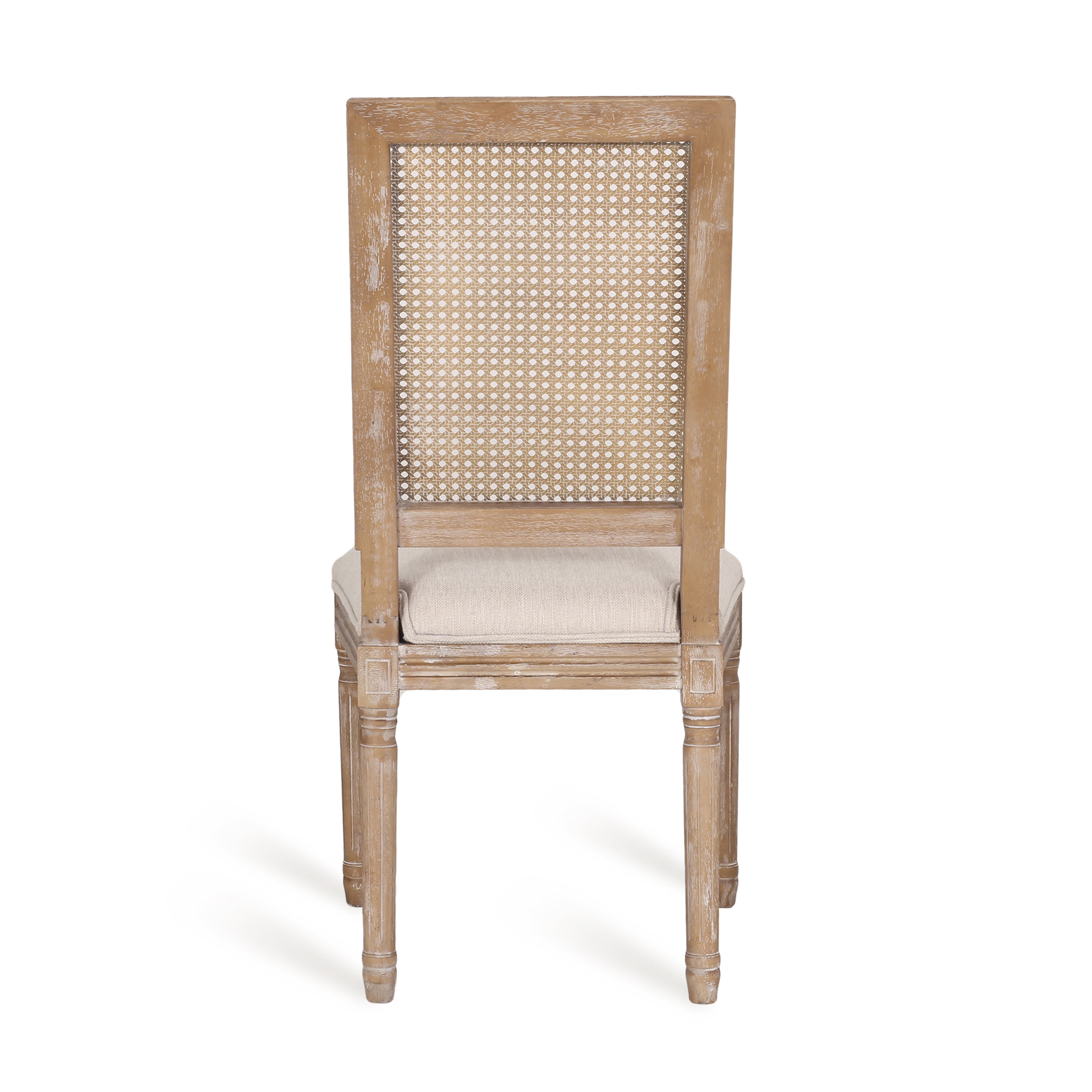 Noble House Beckstrom Indoor French Wood Dining Chair, Set of 2, Beige, Natural