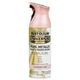thumbnail image 2 of 6 Pack, Pearl Champagne Pink, Rust-Oleum Universal All Surface Interior/Exterior Metallic Spray Paint-301537, 11 oz, 2 of 10