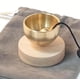 thumbnail image 5 of Timbre De La Puerta 1 Set Mini Singing Bowl Set with Mallet Polished Brass for Yoga Meditation & Spiritual Healing with Portable Travel Bag 4cm JASKFLY, 5 of 9