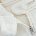thumbnail image 6 of Tiijoy Infant Boys Fleece Hooded Vest Winter Warm Sleeveless Zip Up Outerwear, Sizes 18-24M, 6 of 7