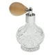 thumbnail image 2 of Botella de perfume rellenable de vidrio transparente estilo vintage de 2,55 x 2,55 x 4,13 pulgadas Beige, 2 of 7