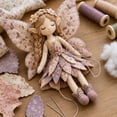 thumbnail image 3 of Butterfly Fairy Patchwork Sewing DIY Kit, 7 Styles Pre-Cut Fabric Hand Stitching Craft Set No Sewing Machine for Girls Handmade Fairy Doll Ornament Gift, 3 of 7