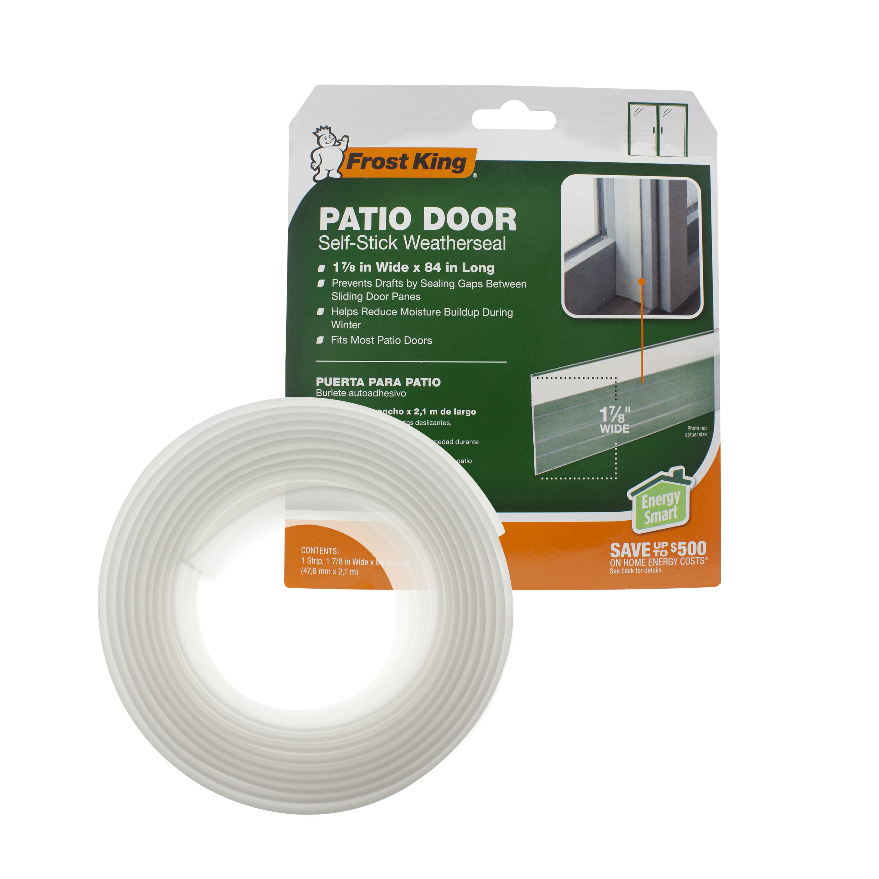 Frost King 2 in. x 100 ft. Interior/Exterior Clear Plastic Weather