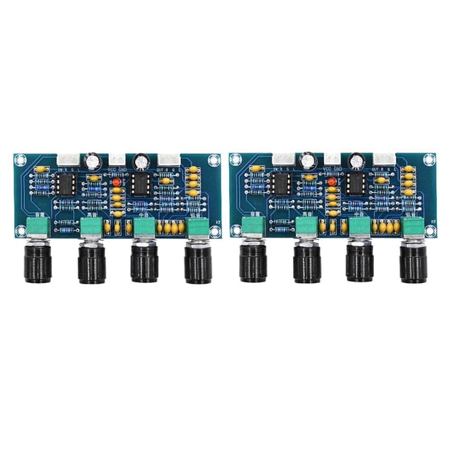 2x amplificador de Potencia Módulo de Preamplificador Sunnimix DC12-24V