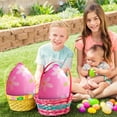 thumbnail image 5 of 16 Inch Inflatable Easter Egg Outdoor Decoration Colorful Eggs Yard Decoration Indoor Outdoor Blow Up Ornaments for Garden Lawn Party Decor, 5 of 6