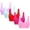 Pink Womens Bras, variant on 5 Packs Womens Seamless Wireless Bras Push Up Pajama Bra for Women Full Coverage Lightweight Padded Bralettes