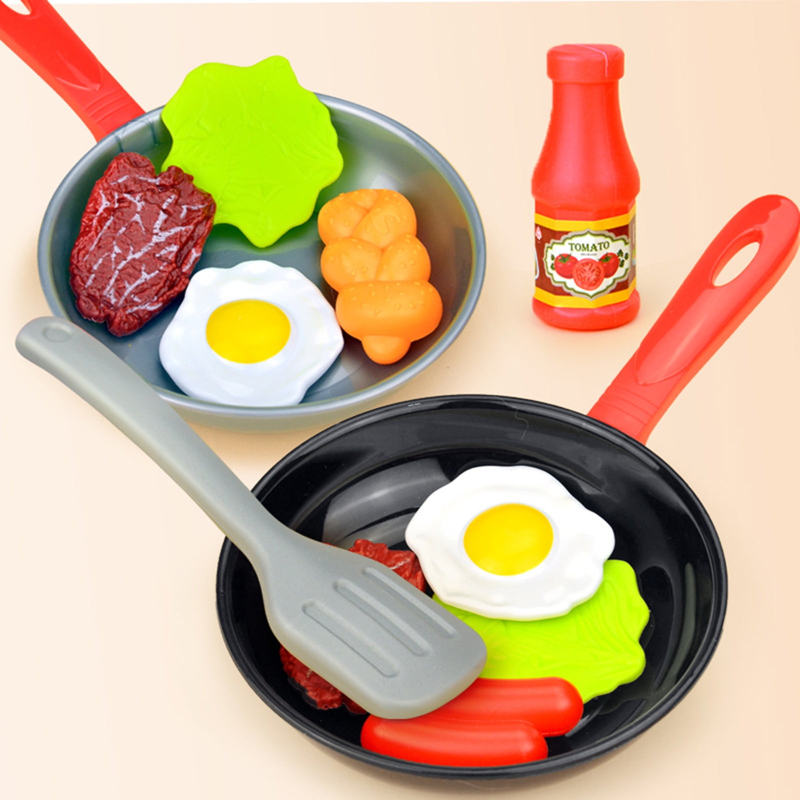Kidzlane Kitchen Play Food And Dishes Set 22 Piece Water Activated