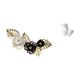 thumbnail image 5 of Escultura de caballo de nórdica de metal para pared, diseño decorativo de flores y hojas, para colgar en la mesa, para comedor, sala de esta, 5 of 8