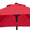 Red, variant on Alden Design 11 Foot Patio Umbrella with Crank and Push Button to Tilt, Dark Green