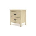 thumbnail image 3 of Signature Design by Ashley Cabinella 2 Drawer Nightstand, Tan, 3 of 9