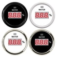 thumbnail image 4 of 52mm Water Level Gauge 2inch Marine Digital Car Boat Water Tank Level Indicator With 0~190 Ohm 240~33 Ohm Red Backlight 12V 24V ,Suits Most Tanks, 4 of 7