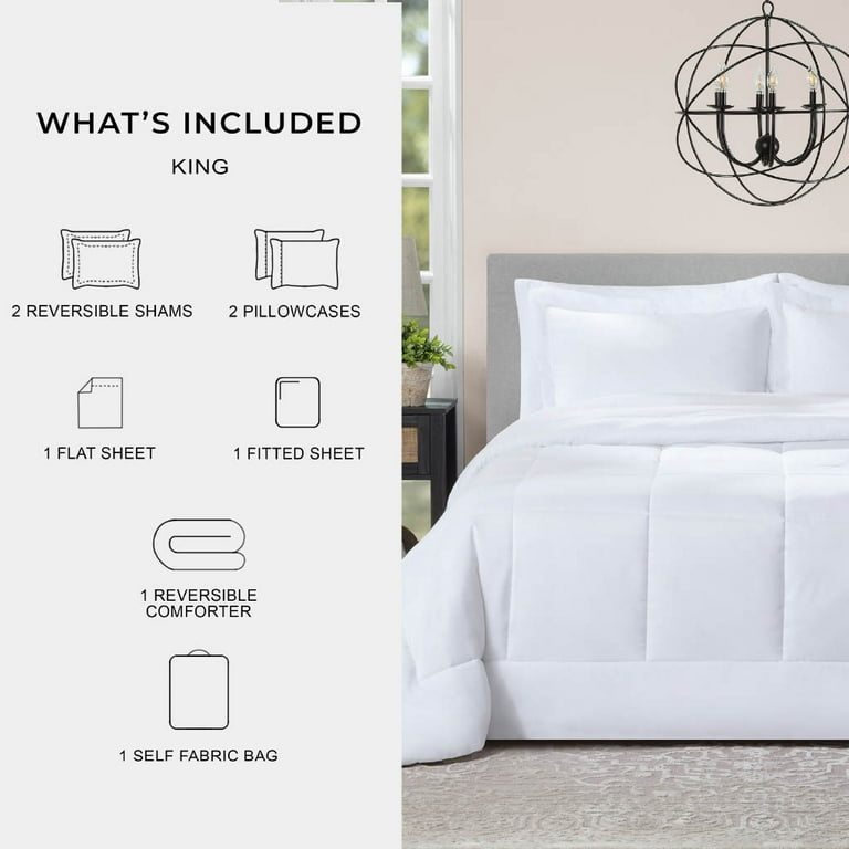 Free Shipping! Mainstays Bed in a Bag Comforter Set with Sheets