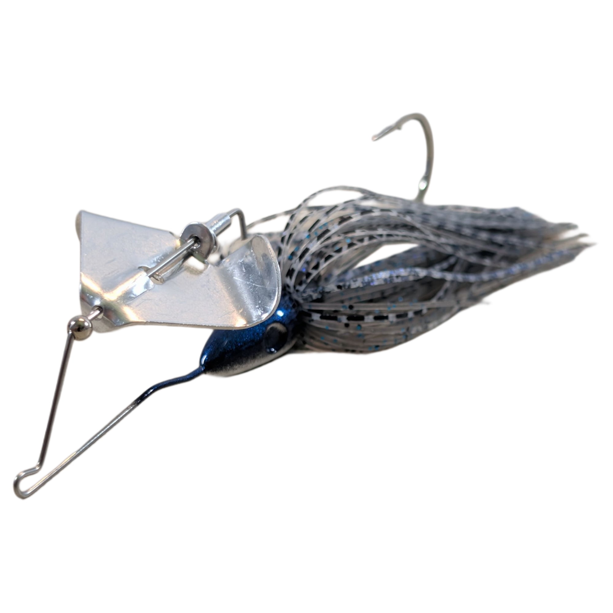 Baby Buzzbait 1/8 oz – Bluegill + Silver Blade Topwater Fishing Lure.