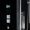 thumbnail image 2 of Ariel Da333f8 Platinum 89" Steam Shower Enclosure And Whirlpool Bath Tub - White, 2 of 4