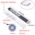 thumbnail image 2 of Monstrate RGB Strip Light APP Control remoto Colorido compatible con Bluetooth Infrarrojo inteligente regulable Telón de fondo LED String Wireless Type2 NO2 Monstrate HA009323-04, 2 of 6