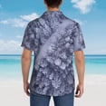 thumbnail image 6 of Snow Covered Trees Hawaiian Shirts For Men, Summer Short-Sleeve Relaxed-Fit Button-Down Shirts Xx-Large, 6 of 9