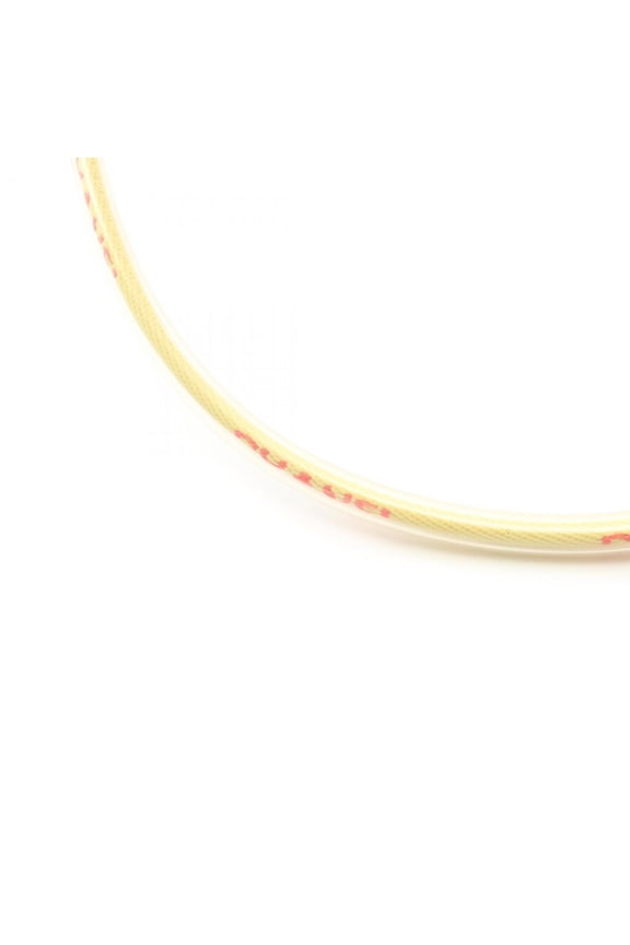 Pre-Owned CHANEL Sport Line Necklace Jewelry Vinyl Cotton Women's Clear Yellow 00T (Good)