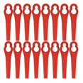 thumbnail image 1 of Cuchillas de plástico de repuesto para cortacésped, cuchillas de plástico para bordeadora de jardín y césped, 100 Uds. (rojo) Sailing  Electrónica, 1 of 5