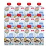 (12 pack) Earth's Best Organic Stage 2 Baby Food, Banana Blueberry Oat Fruit & Grain Puree, 3.5 oz Pouch