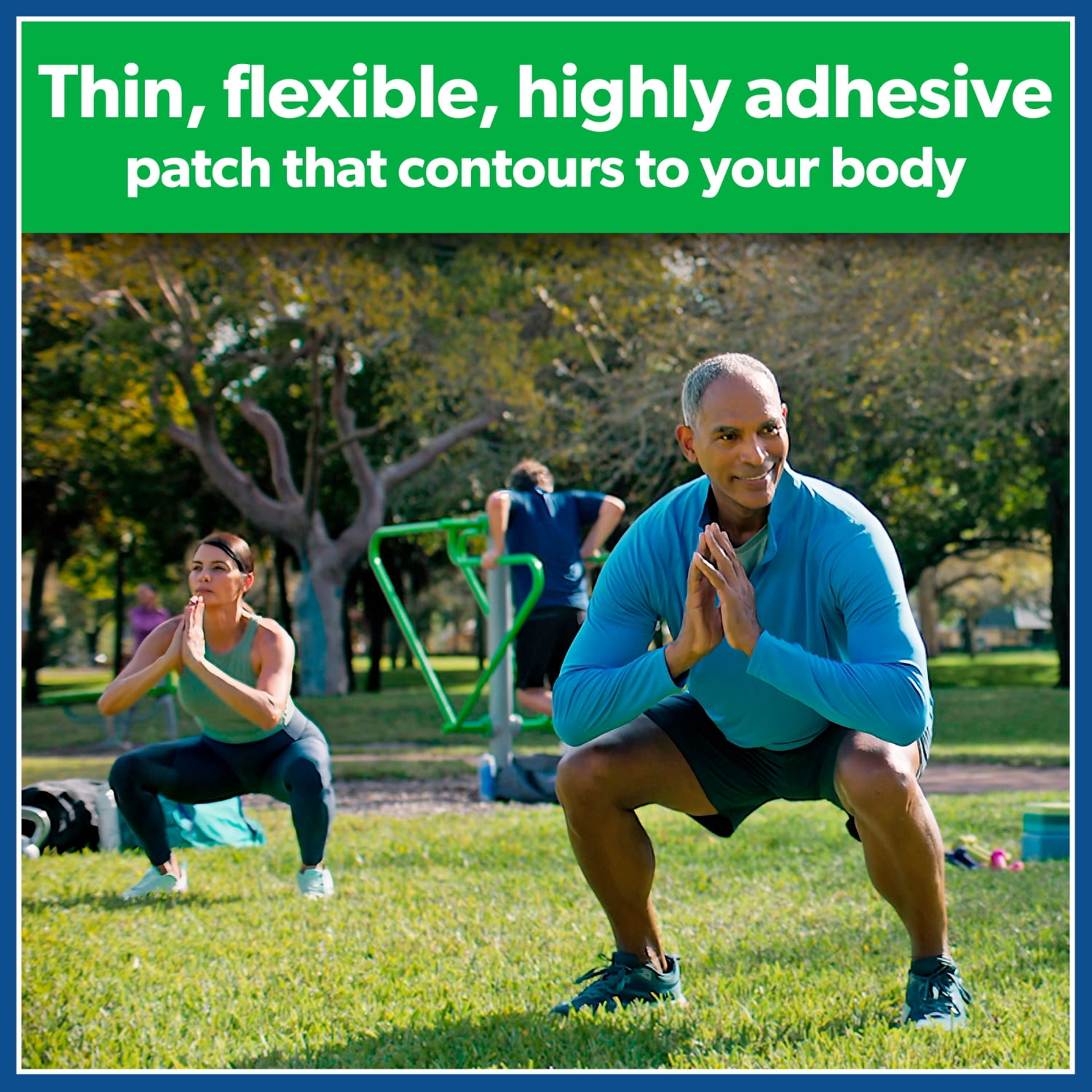 Salonpas Maximum Strength Flex Pain Relief Patch Lidocaine 8 Hour Thin Flexible 7 Count