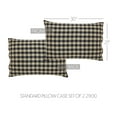 thumbnail image 5 of VHC Brands My Country Standard Pillow Case Set of 2 21x30, Cotton Pillow Case, Country Covers for Pillows, My Country Collection, Rectangle 21x30, Navy, 5 of 5